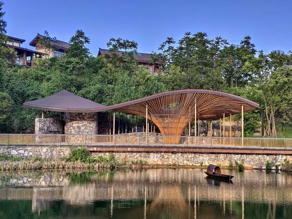 重庆武隆仙女山归原小镇茶亭建筑,重庆武隆归原茶亭设计