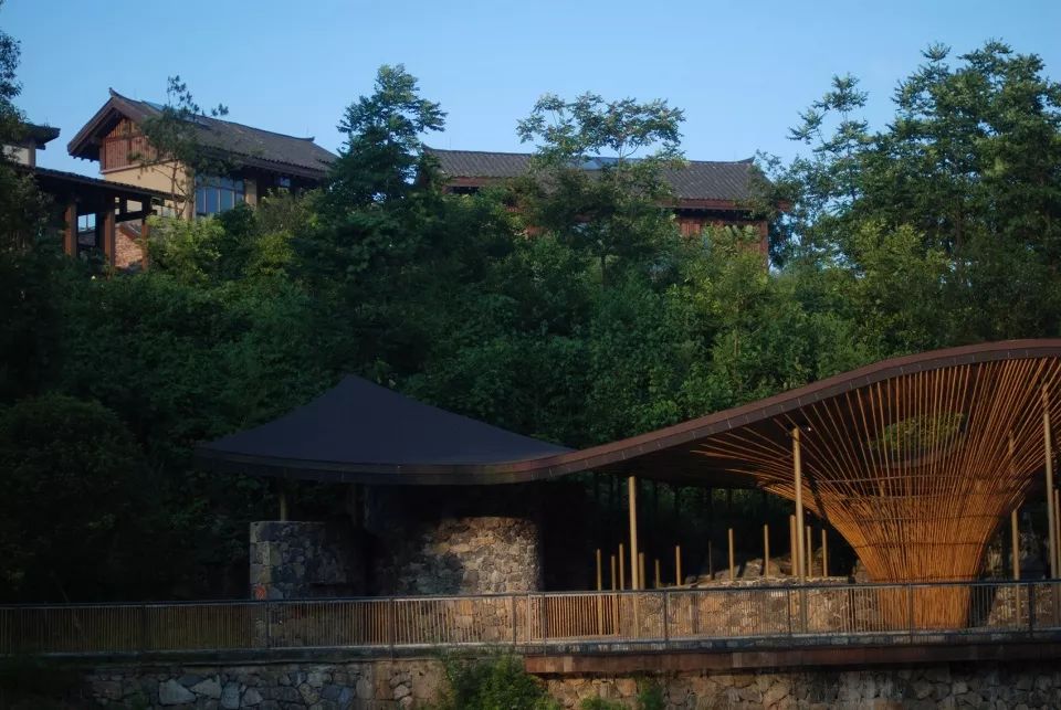 重庆武隆仙女山归原小镇茶亭建筑,重庆武隆归原茶亭设计