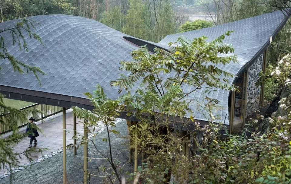 重庆武隆仙女山归原小镇茶亭建筑,重庆武隆归原茶亭设计