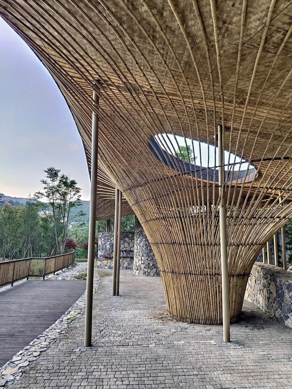 重庆武隆仙女山归原小镇茶亭建筑,重庆武隆归原茶亭设计