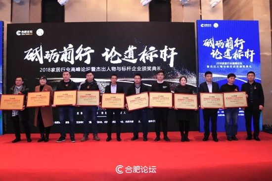 合肥瑞俪宜家家居股份有限公司董事长杨永强获“2018中国安徽家居优秀人物”奖项