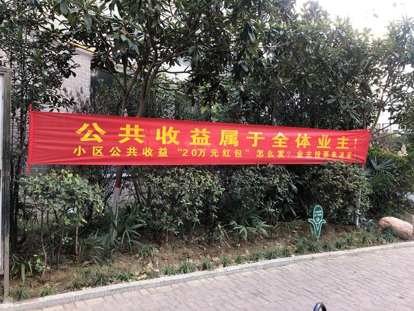 郑州小区业委会给业主发20万红包,郑州一小区成立业委会被叫停