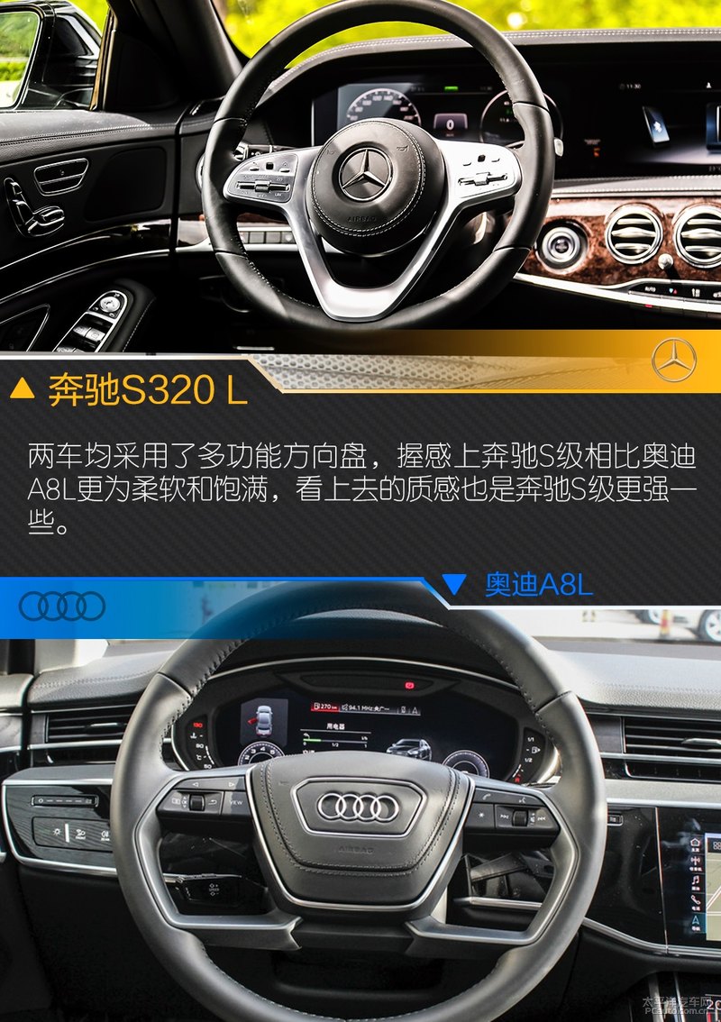 奔驰s350l对比奥迪a8l,奔驰s300l和奥迪a8哪个好