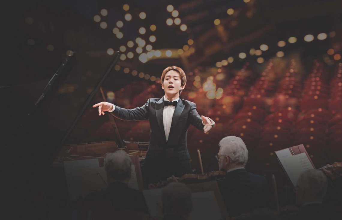 李云迪指挥肖邦第一与第二协奏曲,李云迪合作舞台