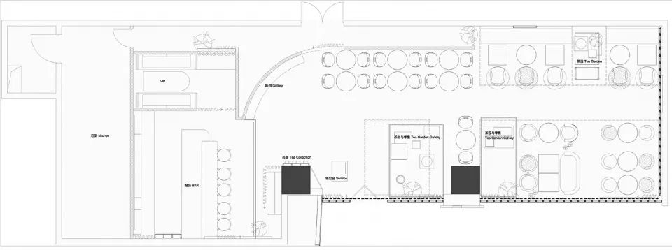 北京王府井一个超现实的茶园，théATRE茶聚场