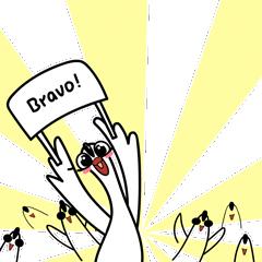 是时候更新一组你的微信表情包啦~Art鹅驾到！