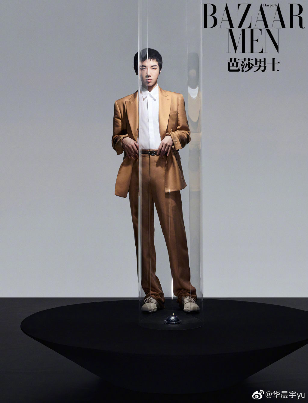 芭莎男士之夜2018华晨宇红毯,华晨宇登上芭莎男士