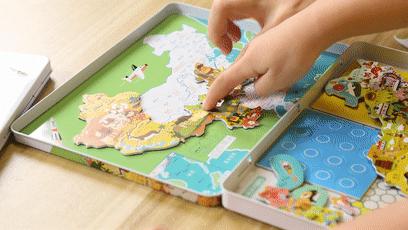 好玩益智的磁力拼图，轻松锻炼大脑机能，几十块就能买到