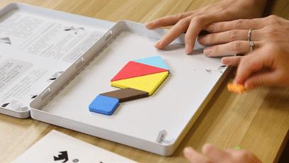 好玩益智的磁力拼图，轻松锻炼大脑机能，几十块就能买到