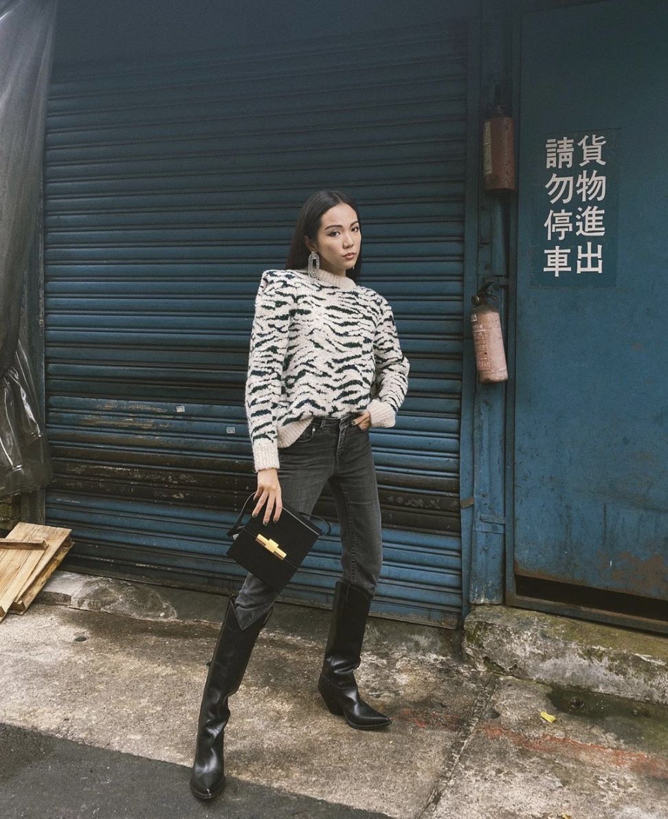 钟楚曦穿的黑色裙子,钟楚曦穿裙子