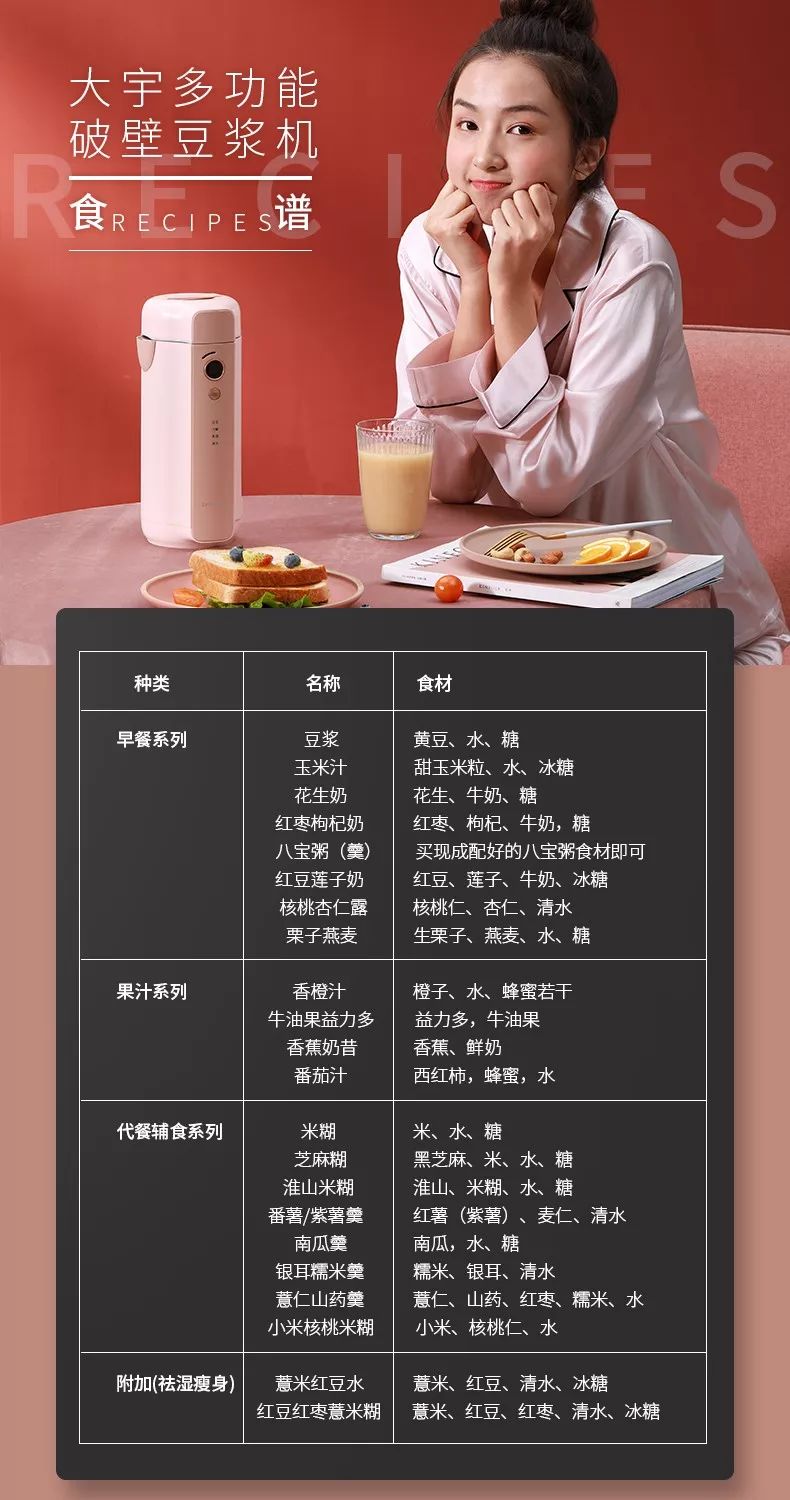 大宇全自动免煮豆浆机,大宇懒人破壁豆浆机