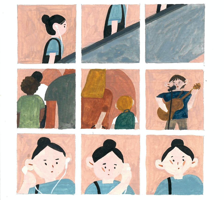 综合材料「图像故事风」插画10节课报名啦！用图像讲一个你的故事吧，完成属于你的漫画、小短篇、绘本、日常手帐