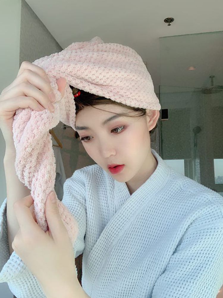 吸水性好干发帽吸水速干不伤头发,干发帽吸水速度快还不伤头发