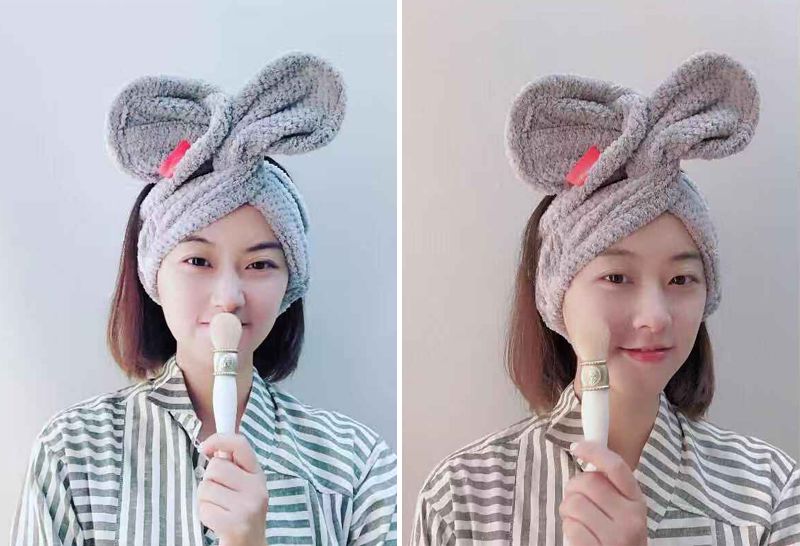 吸水性好干发帽吸水速干不伤头发,干发帽吸水速度快还不伤头发