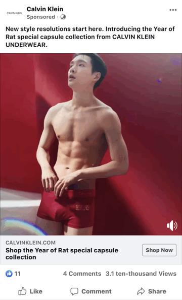 valentino首位全球代言人张艺兴,calvinklein张艺兴广告图