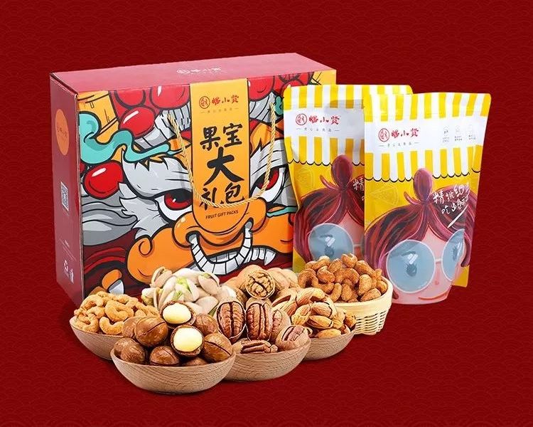 年货坚果果干,年货大礼包干果坚果