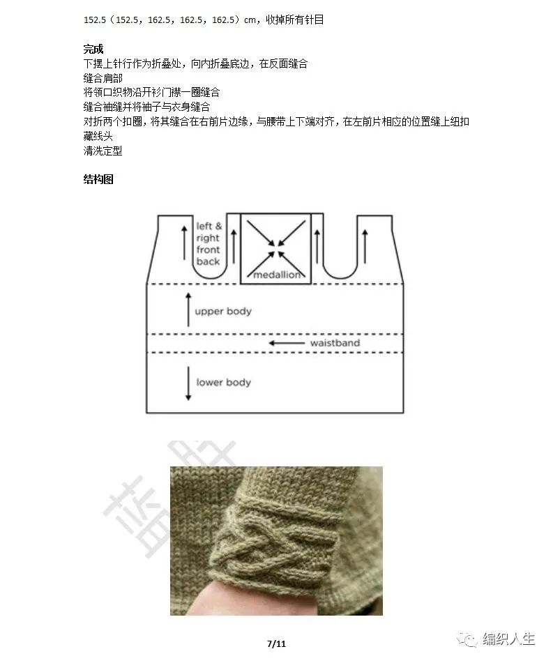 庆余年毛衣织法,珊瑚绒编织的开衫