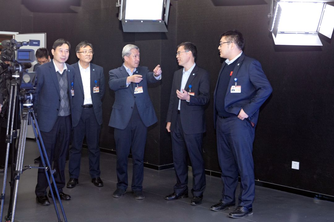 谭瑞松一行调研中航文化和中航大学