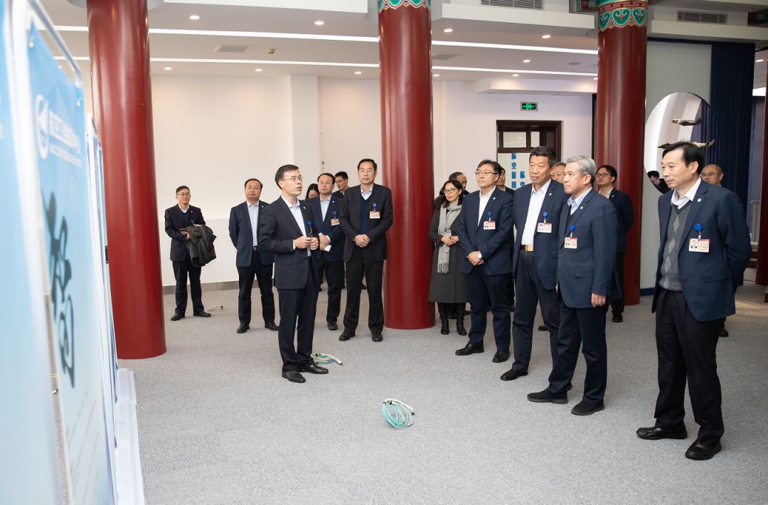 谭瑞松一行调研中航文化和中航大学