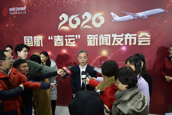 国航支援武汉,国航运力