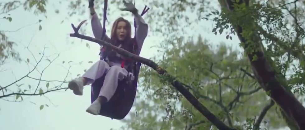 搞笑解说《爱的迫降》，龙卷风吹来韩国富二代靓妹，韩版“老许，你要不要老婆”