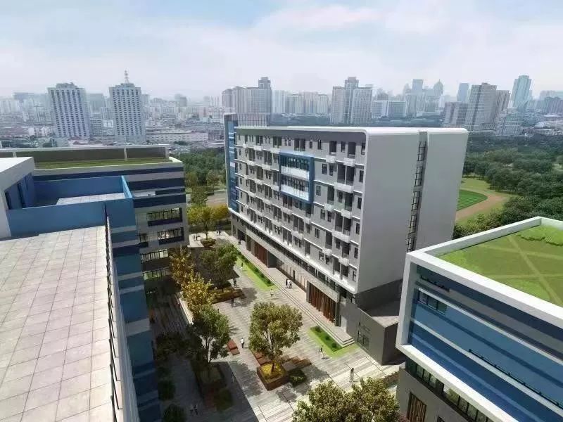 中学改扩建何时出效果图,2019年在建中学效果图