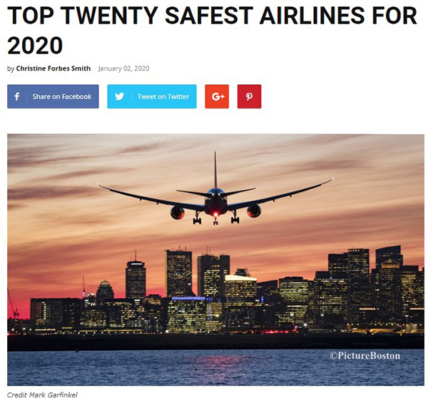 全球航班安全排名,全球飞机安全性排名