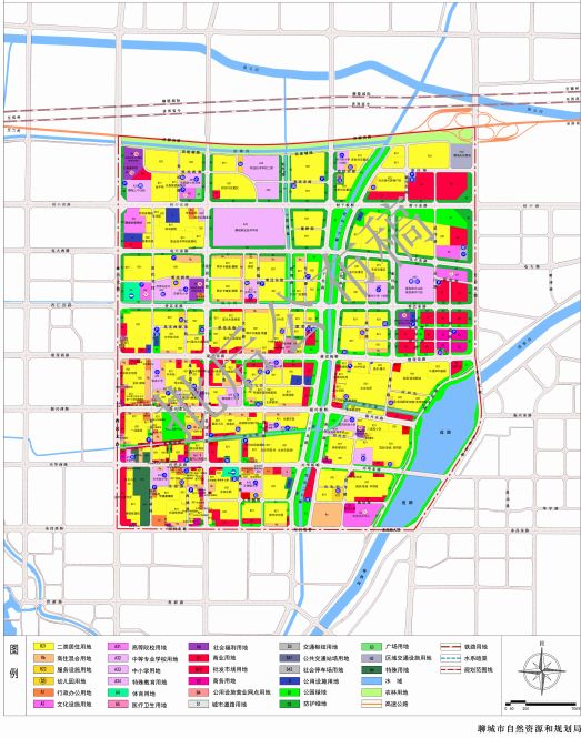 聊城最新规划图北部,聊城北部未来发展规划最新