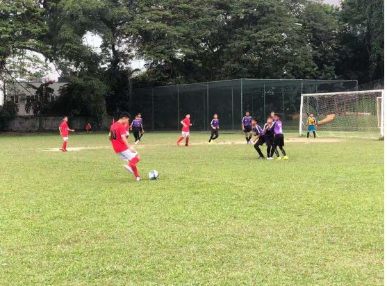球逢对手，黄冈体校0-0战平维多利亚学院（U13）