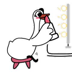 是时候更新一组你的微信表情包啦~Art鹅驾到！