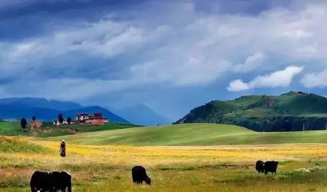 稻城亚丁徒步终点,我在终点等你原版