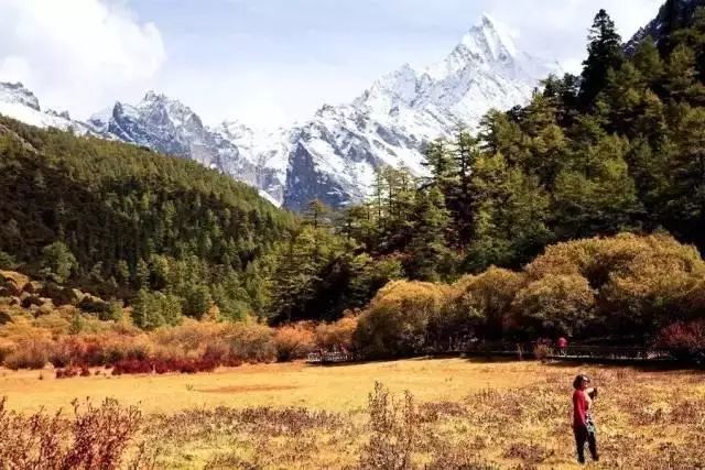 稻城亚丁徒步终点,我在终点等你原版