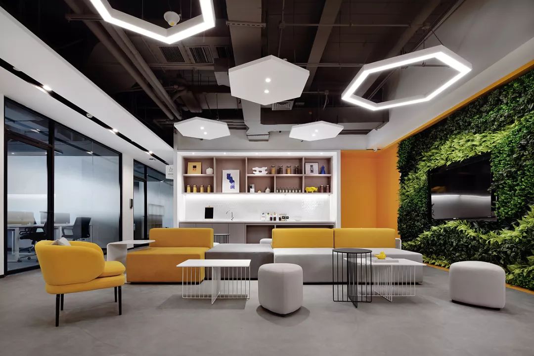 2000平方共享办公设计,联合办公室共享办公空间设计