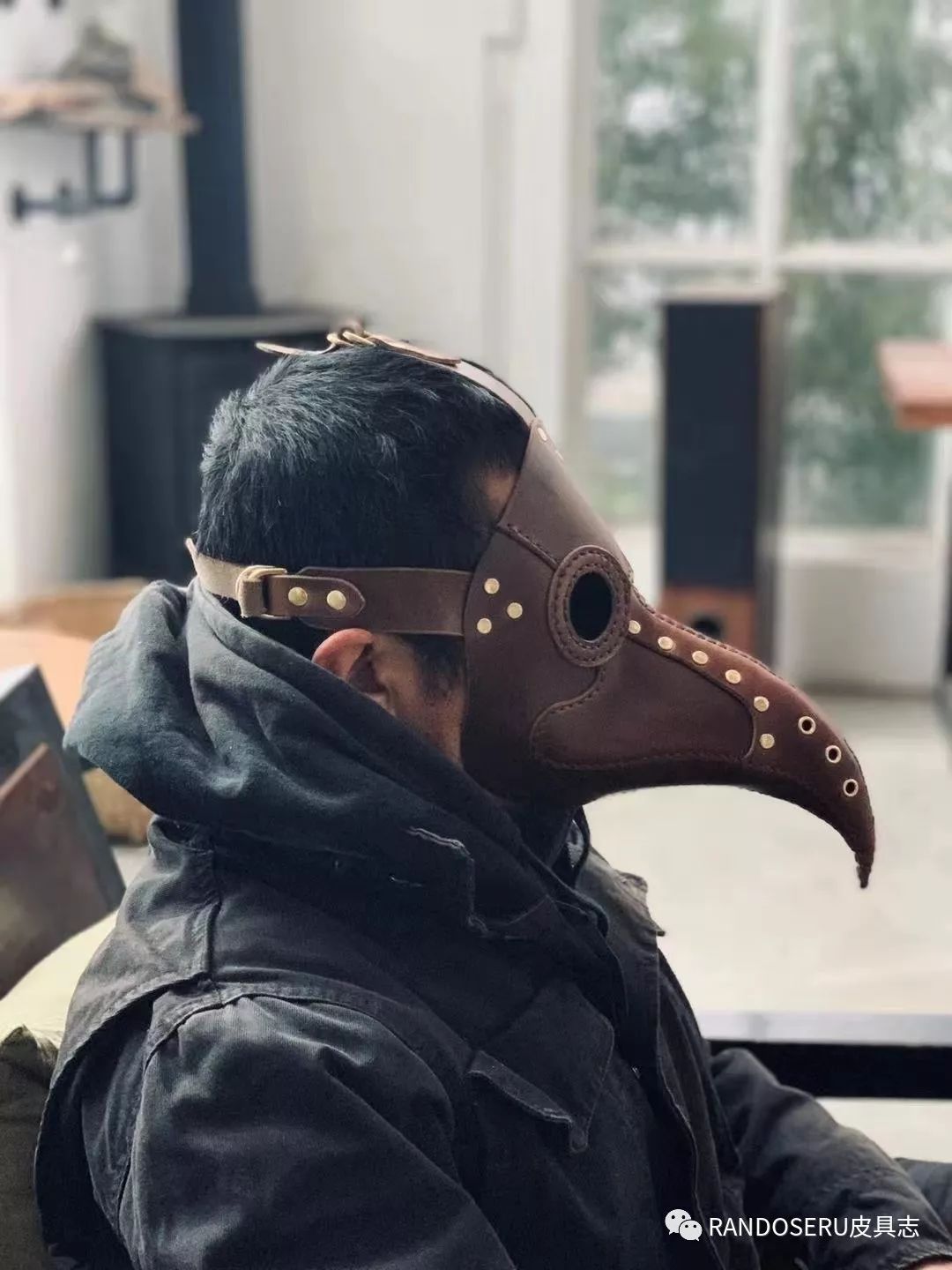 自制头戴式面具,用帽子制作蒙面面具