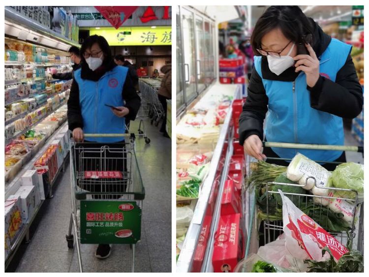 你在家安心隔离我负责代购上门！济南市历下区龙洞街道志愿服务暖人心