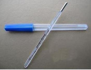 无汞玻璃体温计怎么用,玻璃体温计使用方法