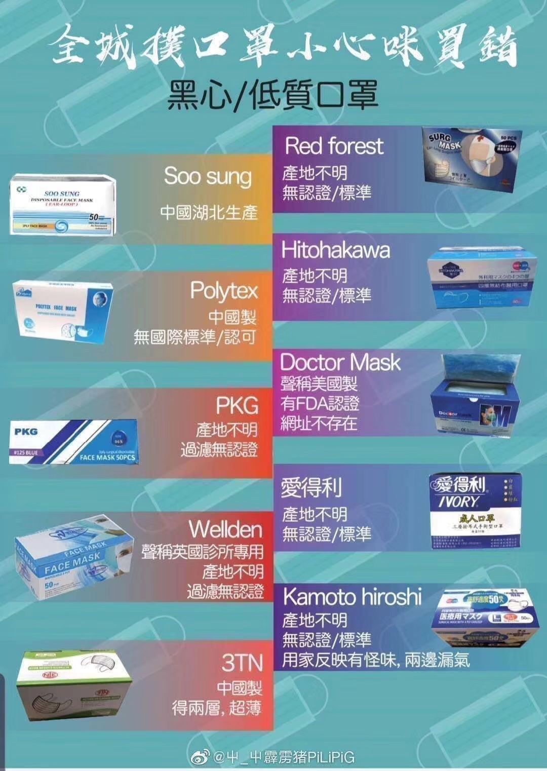 真的口罩和假的口罩有什么区别,权威人士口罩正确戴法