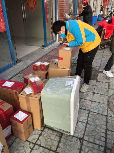 苏宁是如何运作物流配送的,收快递技巧视频