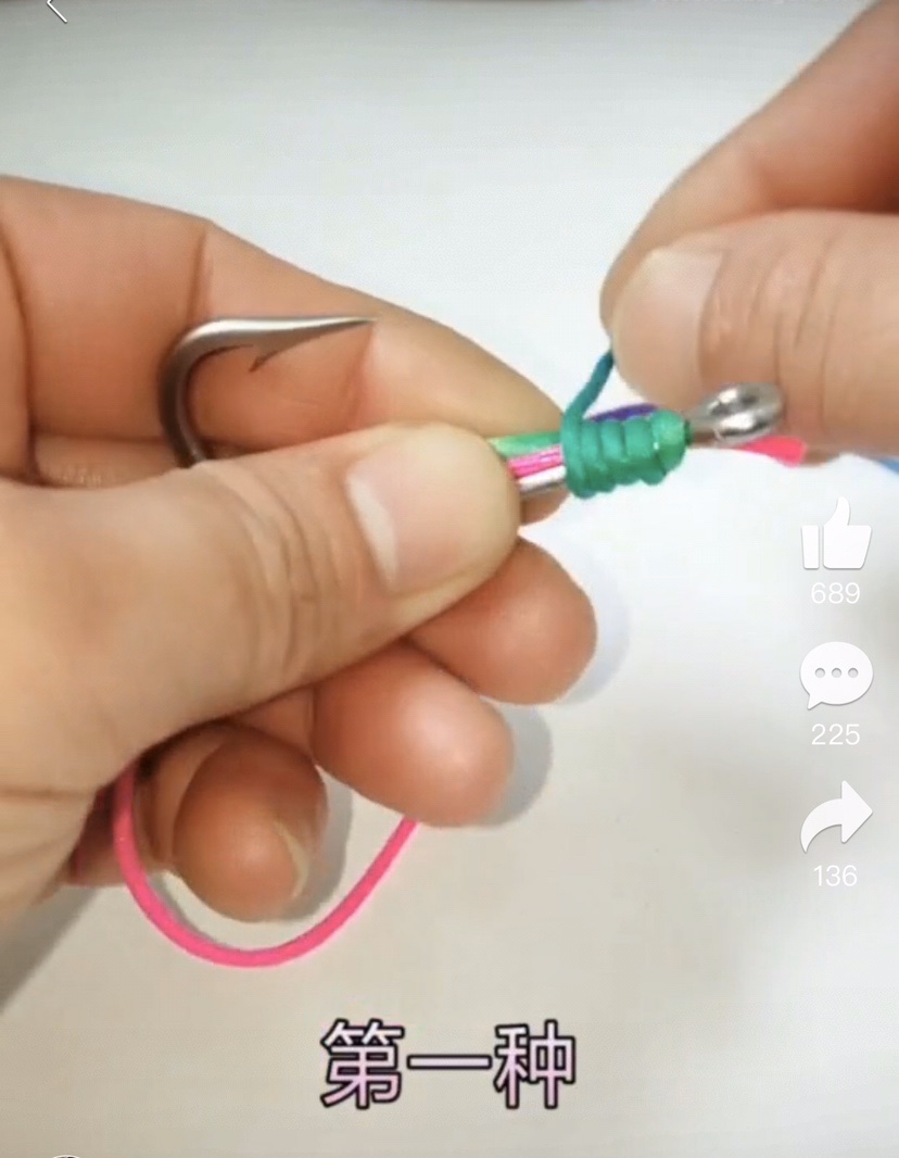 绕指绑钩怎么绑得整齐呢,锚钩如何绑要绑几个钩子