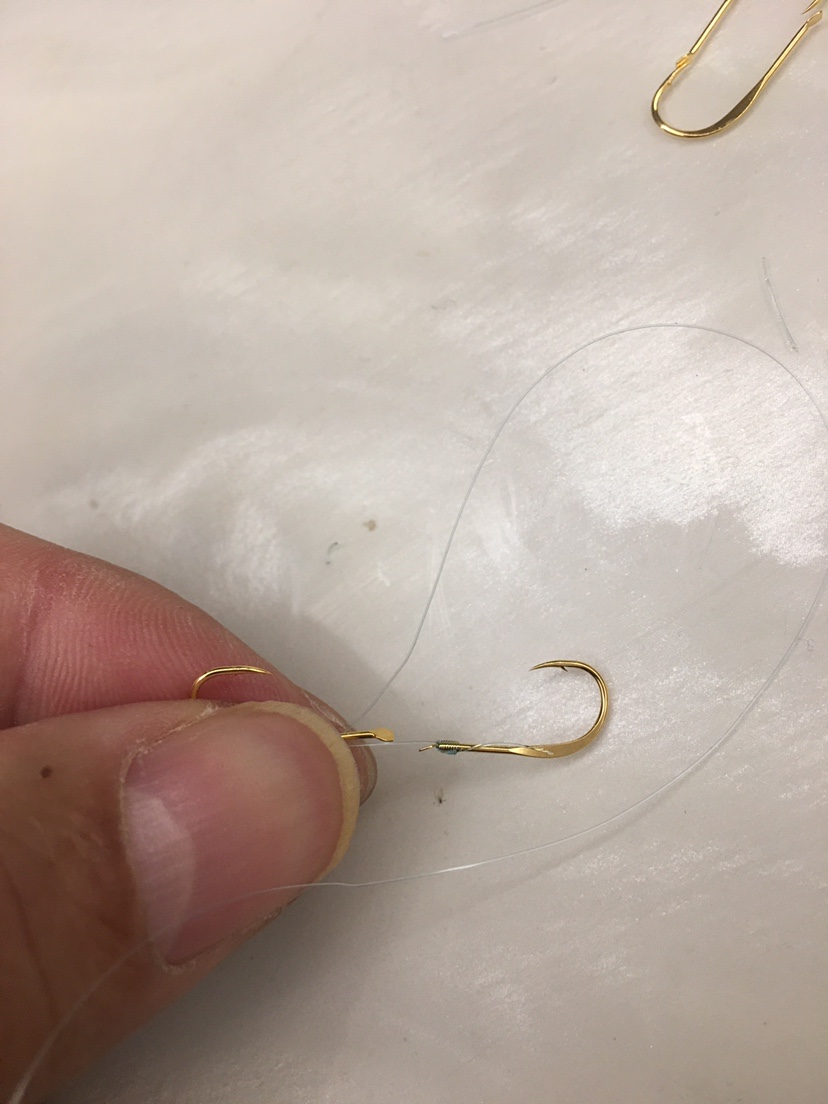 绕指绑钩怎么绑得整齐呢,锚钩如何绑要绑几个钩子