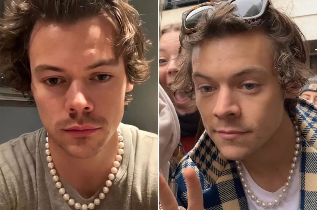 赶紧入手|一起做个戴珍珠项链的*男美**纸