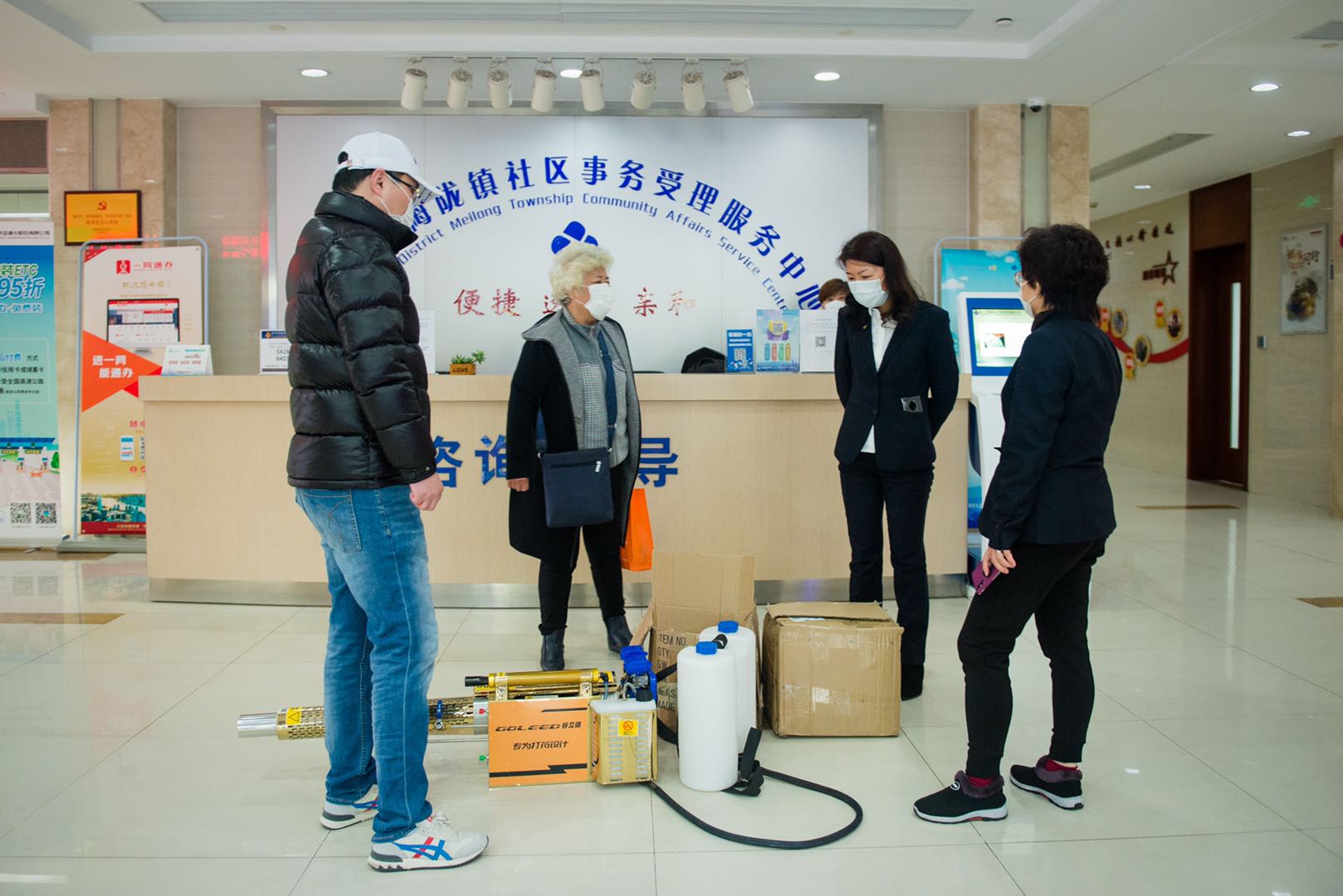 梅陇镇一线战“疫”日记（0217）——全力当好“店小二”，助力企业复工转产跑出“加速度”