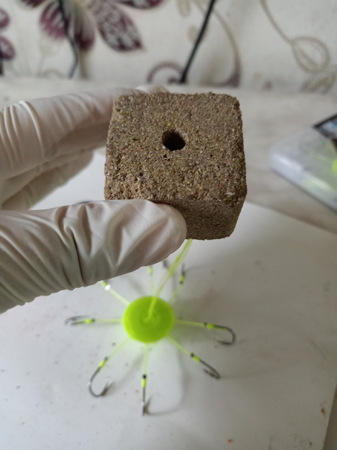 翻板钩方块饵如何钓浮,翻板钩挂两块方块饵底钓视频