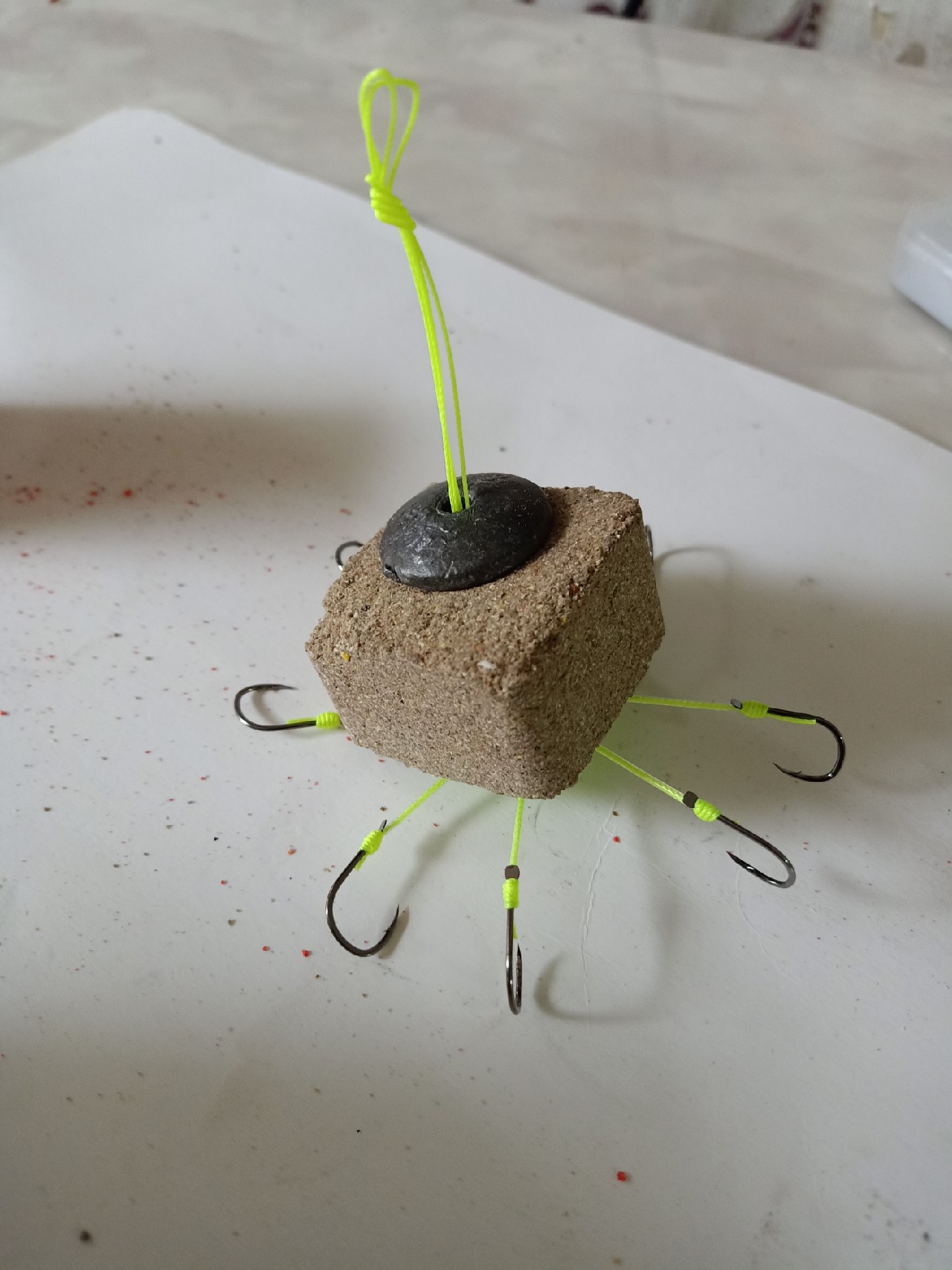 翻板钩方块饵如何钓浮,翻板钩挂两块方块饵底钓视频