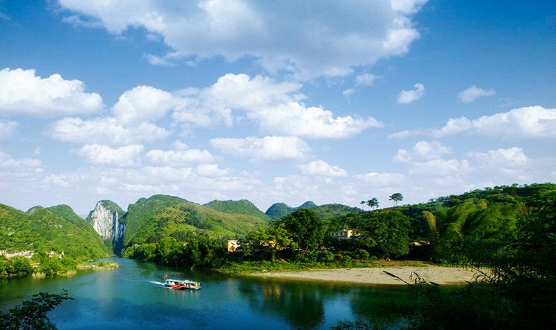 荔波小七孔鸳鸯湖景点视频,贵州荔波有哪些风景区