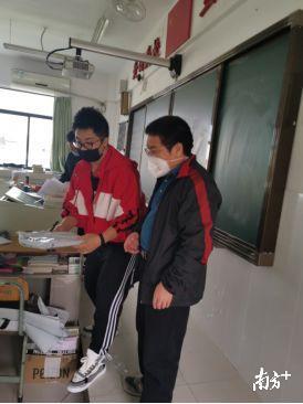 点赞!珠海这所学校为学生提供复习资料快递到家