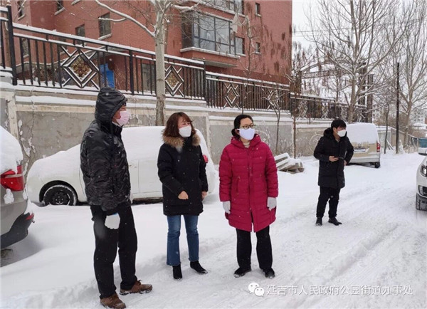 延吉疫情防控突击检查,领导一线督导疫情防控工作