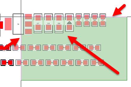 pcb元器件设计图形符号,PCB元器件摆放一定要对称吗