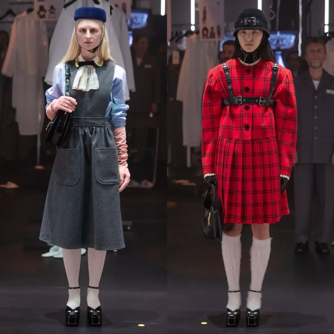 看gucci展穿搭,gucci大秀的衣服