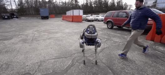 拆弹、监控、拉黄包车，还有什么是这条机器狗不会做的？